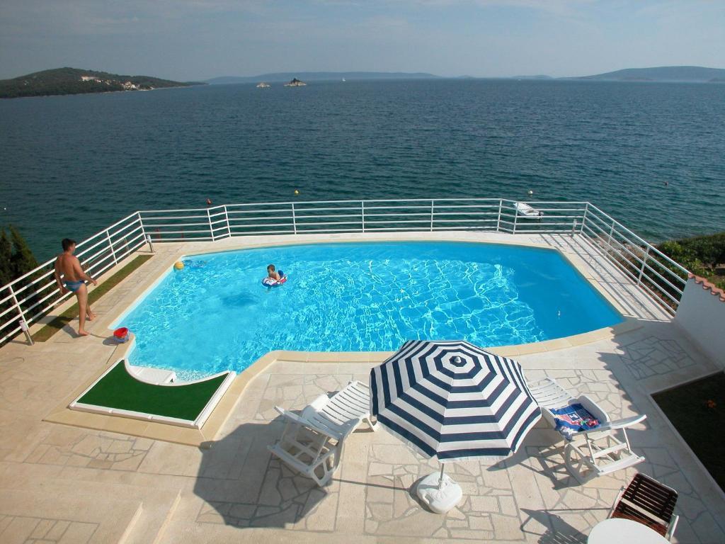 Apartments Villa Marija Seget Vranjica Dış mekan fotoğraf